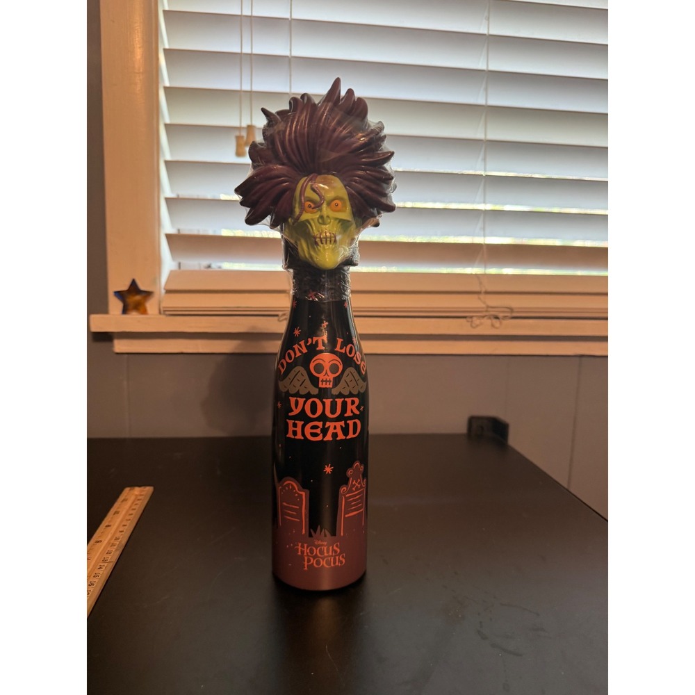 NEW Disney Hocus Pocus Billy Butcherson Water Bottle 17oz Don't Lose Your Head